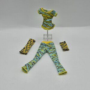 Monster High Cleo De Nile Doll Outfit Pajama Replacement Zebra Print